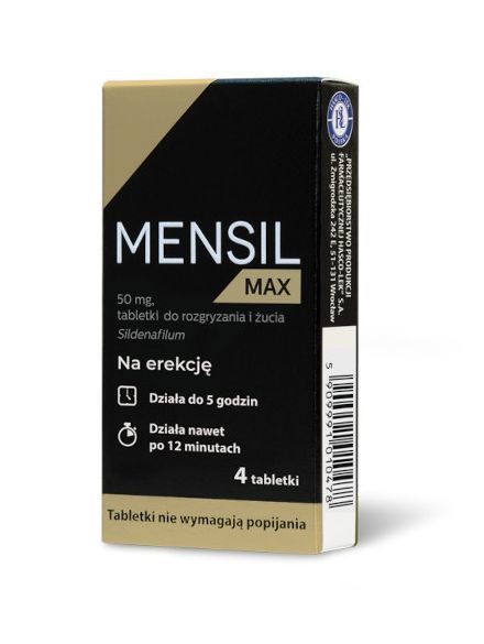 Hasco-Lek S.A. Mensil MAX 50 mg 4 tabl 3341682