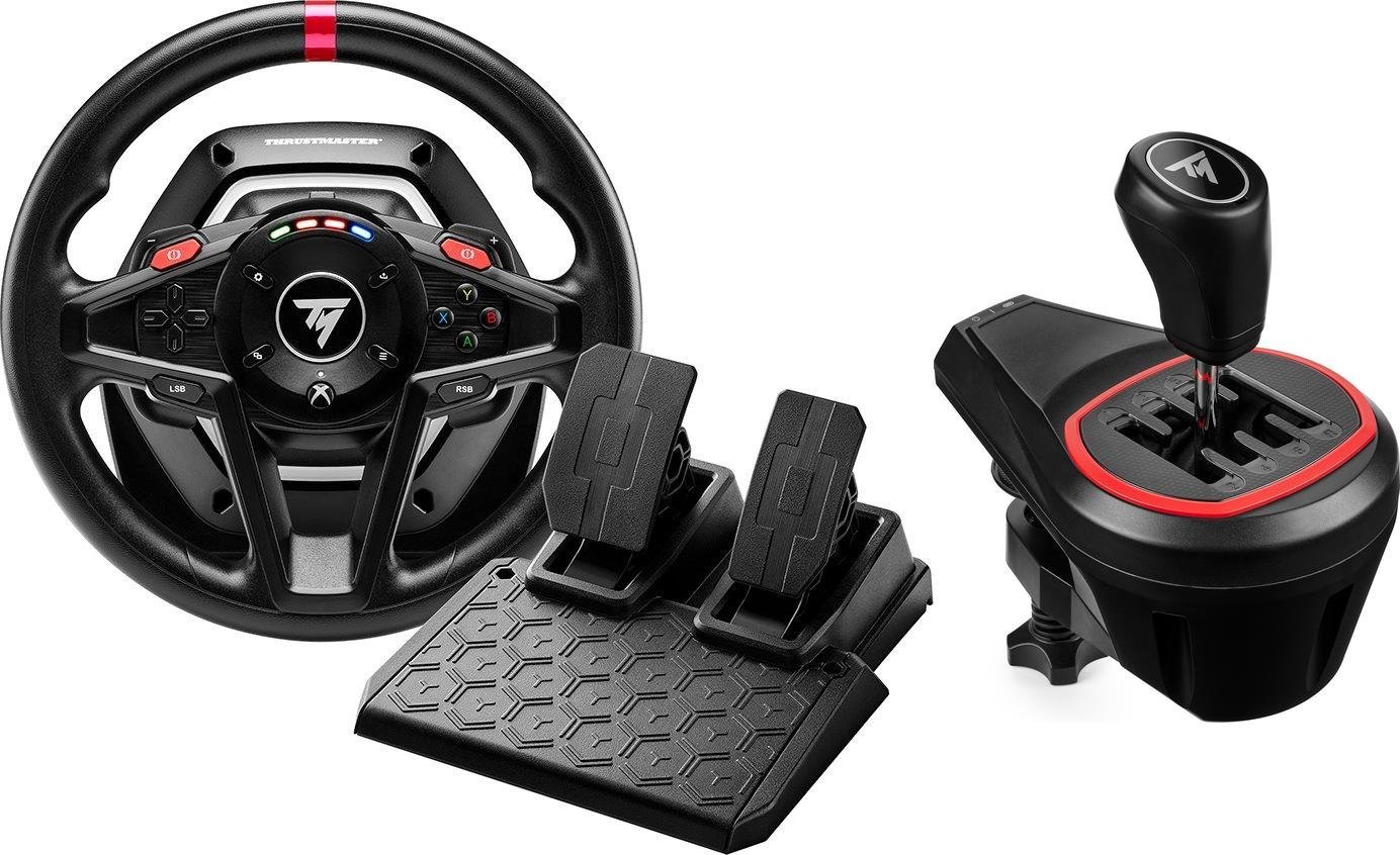 Kierownica Thrustmaster T128 Xbox Series X/S/Xbox One/PC 4460184 + Lewarek TH8S 4060256