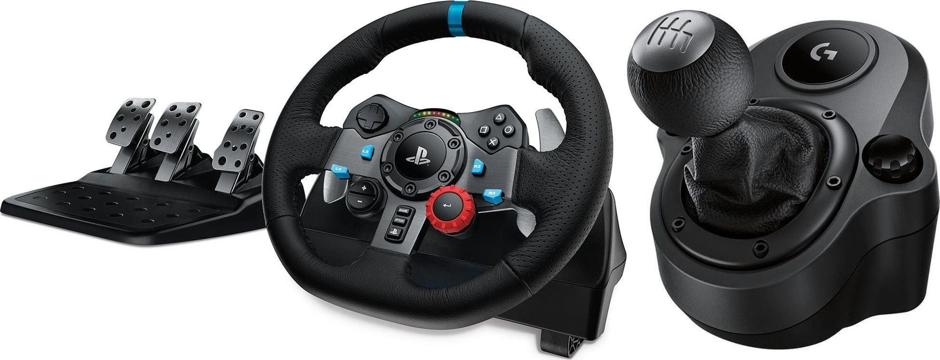 Kierownica Logitech G29 Racing Wheel 941-000112 + Shifter G29, G920 Driving Force 941-000130