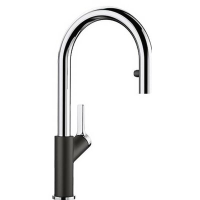 Blanco CARENA-S Vario Silgranit-Look Czarny/Chrom 526172