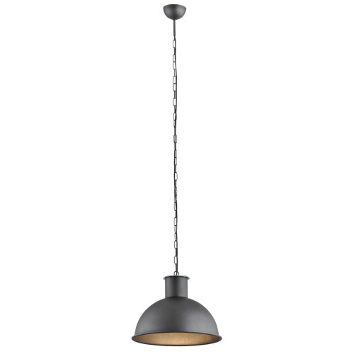 Argon Lampa wisząca Eufrat 60W loft E27 grafitowa 3192