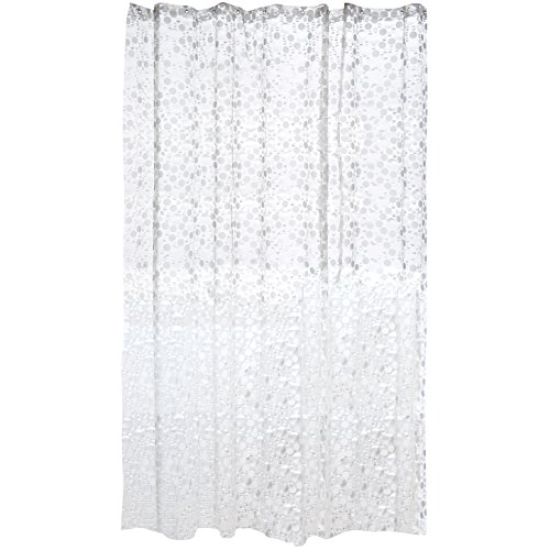 MSV zasłona prysznicowa premium Eva Kopenhaga 180 x 200 cm, poliester wielokolorowy, 30 x 20 x 15 cm