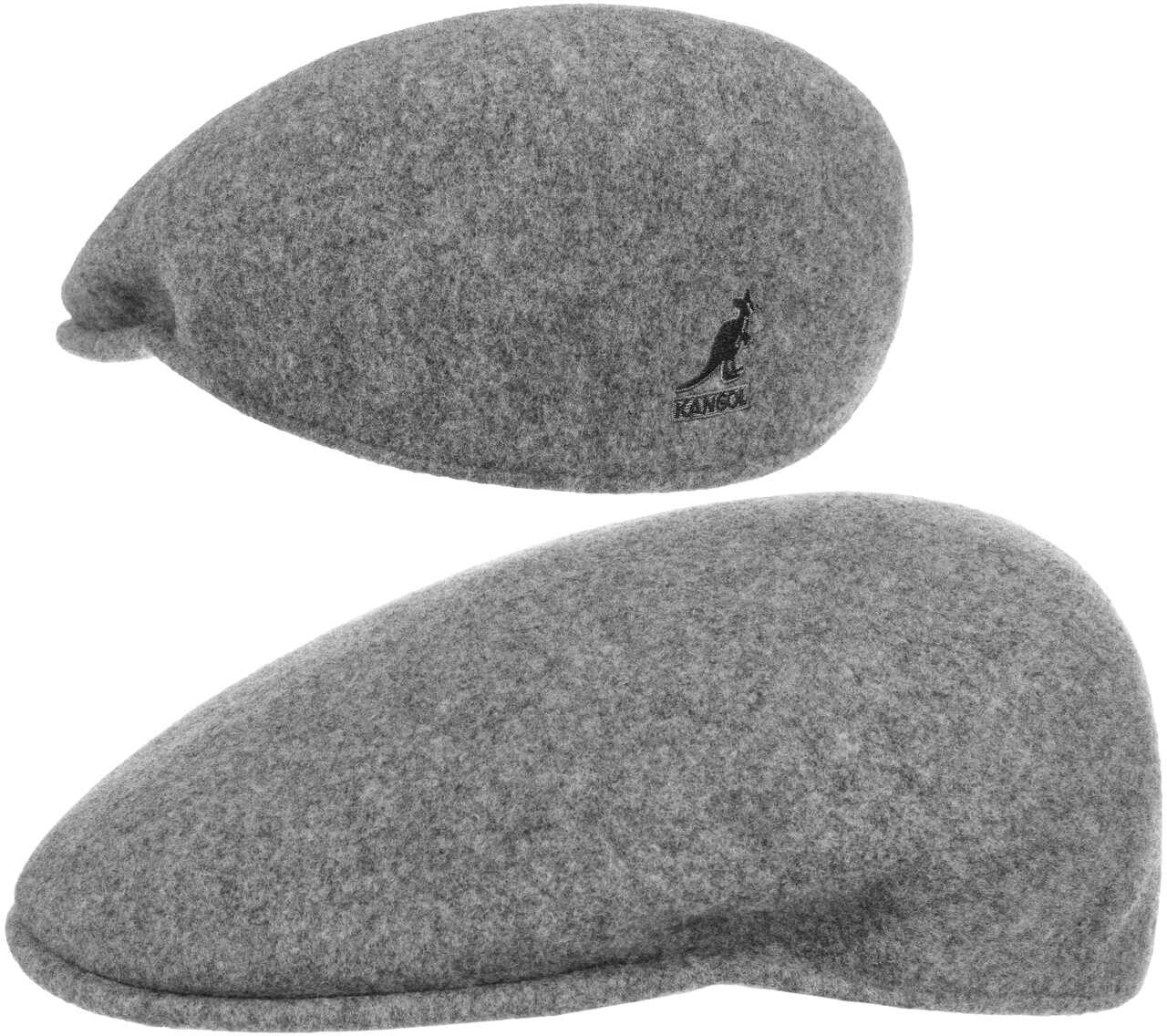 Kaszkiet 504 by Kangol, szary, M (56-57 cm)