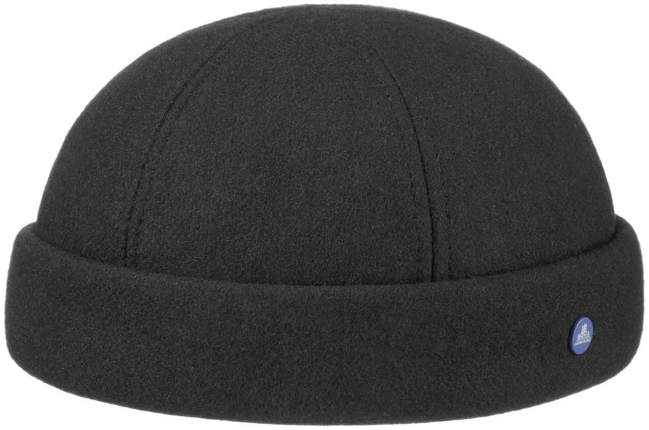 Czapka Dokerka Teflon by Hammaburg, czarny, S (54-55 cm)