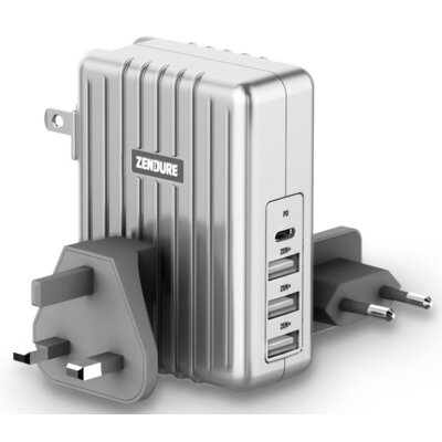 Zendure ładowarka 4x USB srebrny 31,90 zł