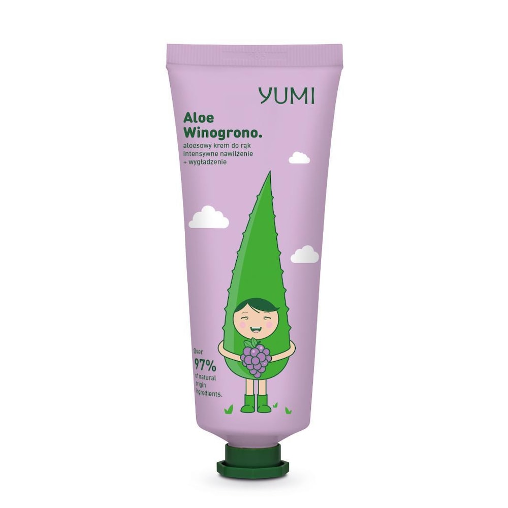 Yumi YUMI ALOE WINOGRONO NAWILŻAJĄCO WYGŁADZAJĄCY KREM DO RĄK 75ML