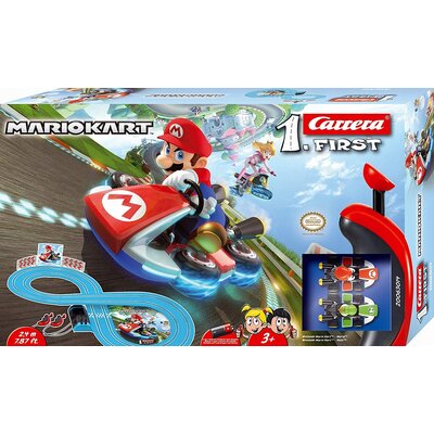 Carrera Tor wyścigowy First na baterie Nintendo Mario Kart 2,4m