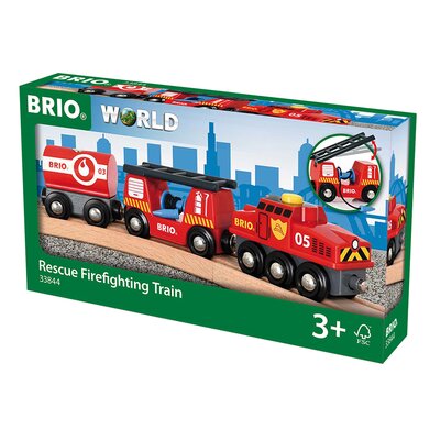 BRIO Drewniana lokomotywa do przeładunków 33844 33844