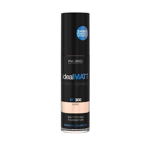 Ideal Matt Mattifying Foundation mineralny podkład matujący 300 Ivory 30ml