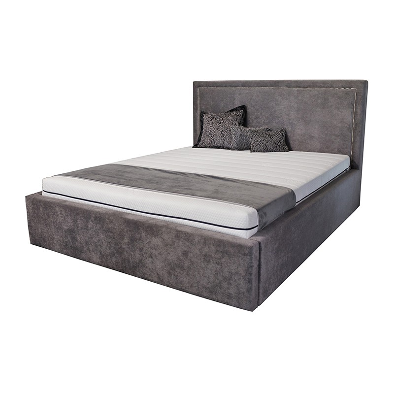 BED DESIGN Łóżko LORENZO DESIGN tapicerowane Rozmiar 120x200 Pojemnik Z pojemnikiem Tkanina Grupa IV PS2252_55300