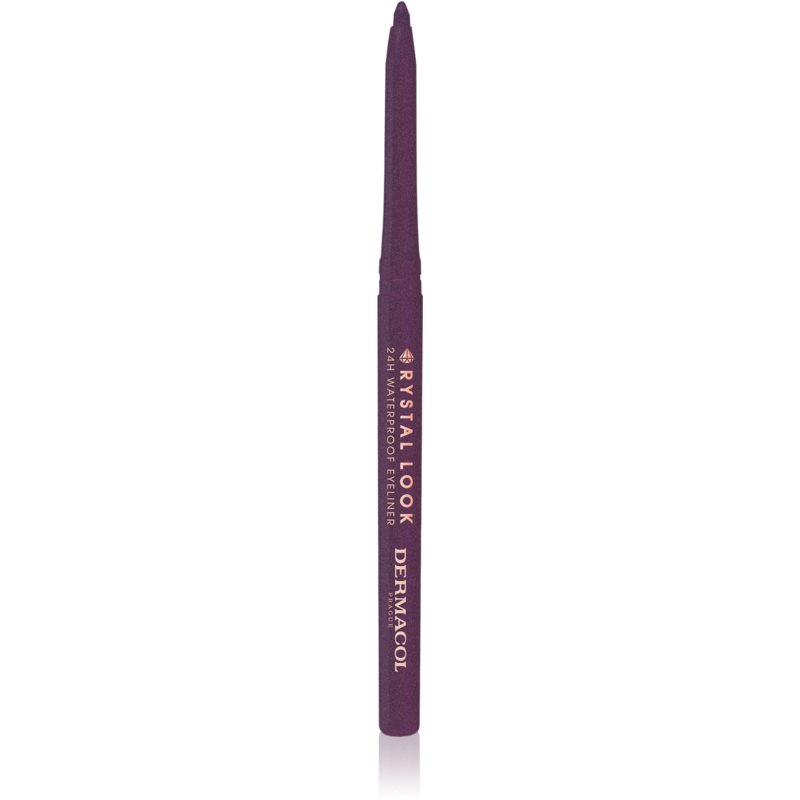 Dermacol Crystal Look Waterproof kredka do oczu 3 g dla kobiet 2 Violet