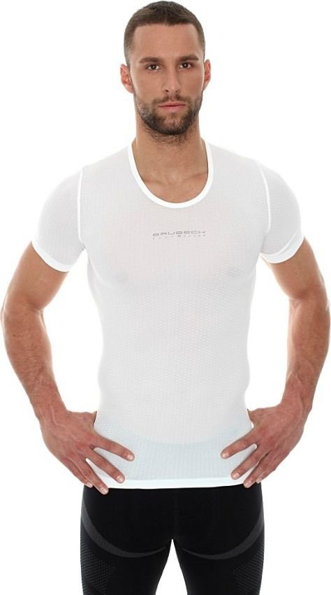 Brubeck Koszulka unisex Base Layer Brubeck biała r. XXL SS10540