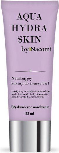 Nacomi Nawilżający koktajl do twarzy 3w1 Aqua hydra skin 85ml