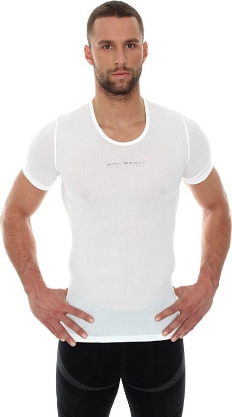 Brubeck Koszulka unisex Base Layer Brubeck biała r. L SS10540