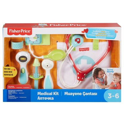 Fisher Price Zestaw lekarski Mały doktor