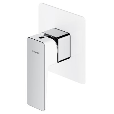 Omnires PARMA PM7445 CRB CHROM + BIAŁY bateria prysznicowa podtynkowa