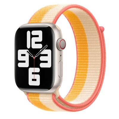 Apple Pasek do Watch 42/44/45mm) Jesienny liść/Biały