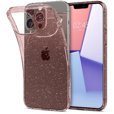 Spigen nakładka Liquid Crystal do iPhone 13 Pro Max glitter rose 8_2275600