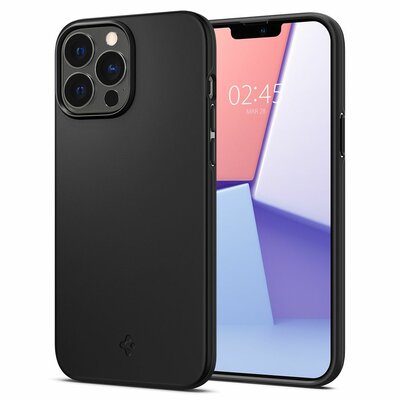 Spigen nakładka Thin Fit do iPhone 13 Pro Max czarna 8_2276909