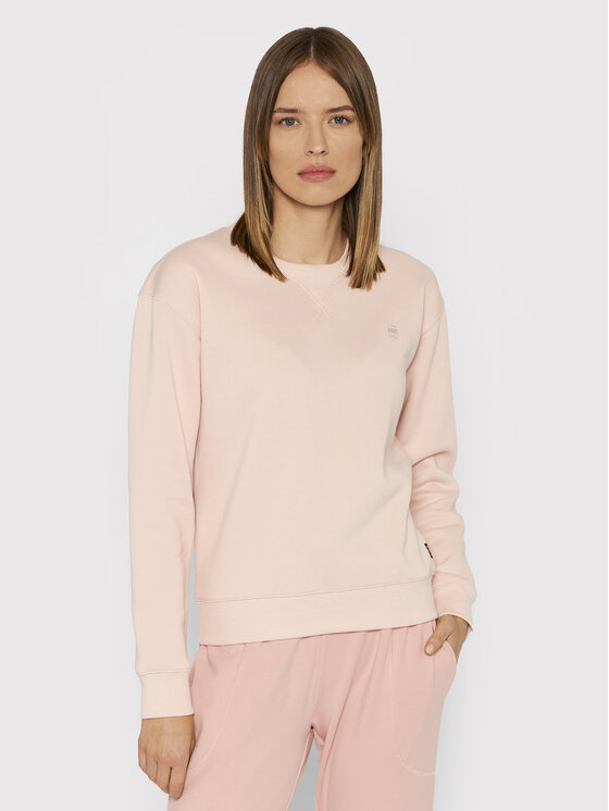 G-Star Bluza Premium Core Różowy Regular Fit