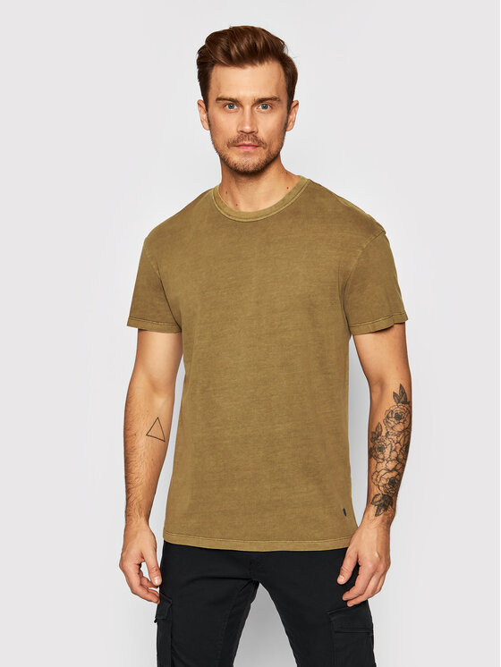 Jones Jack PREMIUM T-Shirt Blarhett 12191022 Brązowy Relaxed Fit