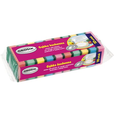 GROSIK Gąbka KUCHENNA 10SZT (ZZA322200)