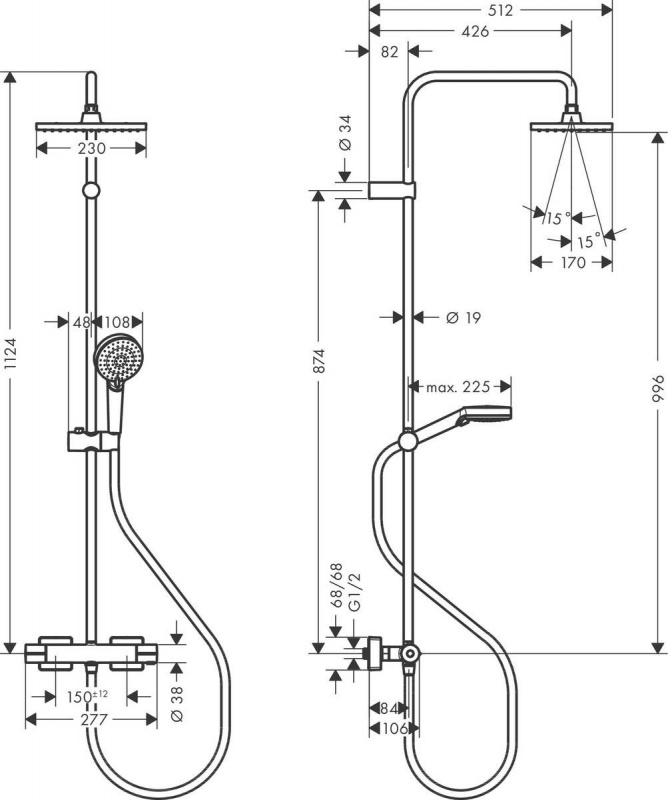 Hansgrohe 26286670 26286670
