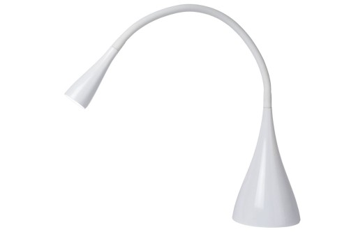 Lucide ZOZY Biurkowa LED 3W 3000K 300LM H48cm Biały 18650/03/31