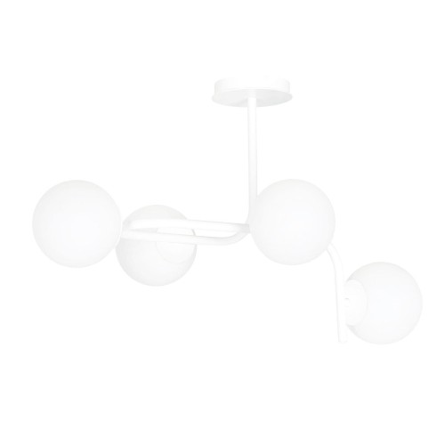 Emibig Kalf lampa wisząca 4-punktowa biała 1031/4A