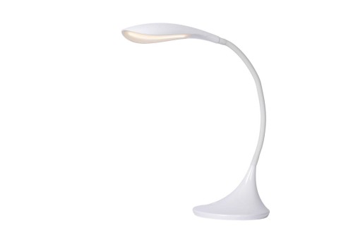 Lucide LUC EMIL Lampka biurkowa LED 6W 3000K 550LM H37.5 W33cm Whit 18652/06/31