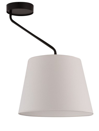Sigma plafon Lizbona 1 E27 czarny/biały 32120 32120