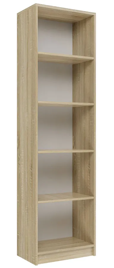Nowoczesny regał na książki dąb sonoma T3-Z20