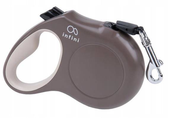 Ami Play Smycz automatyczna Infini Freedom XL Brąz