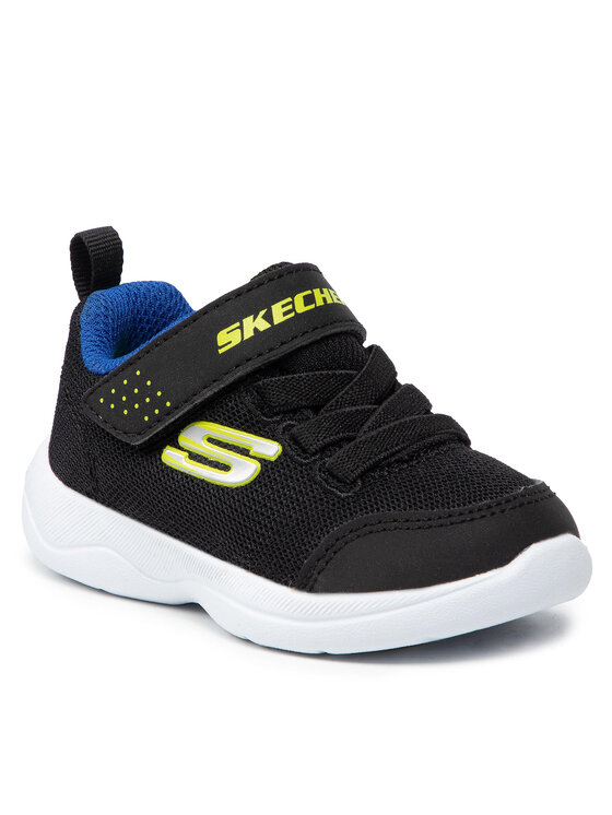 Skechers Sneakersy Mini Wanderer 407300N/BBLM Czarny
