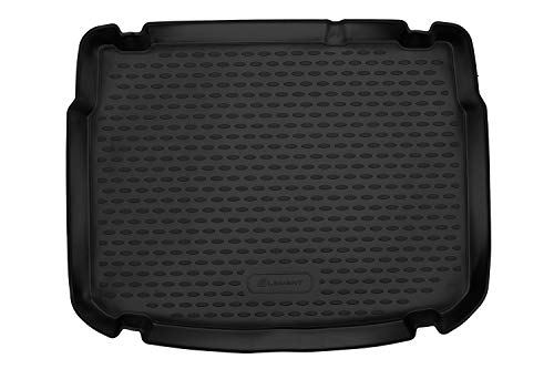 Element EXP.ELEMENTA09044B13 dopasowany pojemnik do bagażnika wanna do bagażnika dla FIAT 500X (I) 2014-2018 5 drzwi, Shwarz