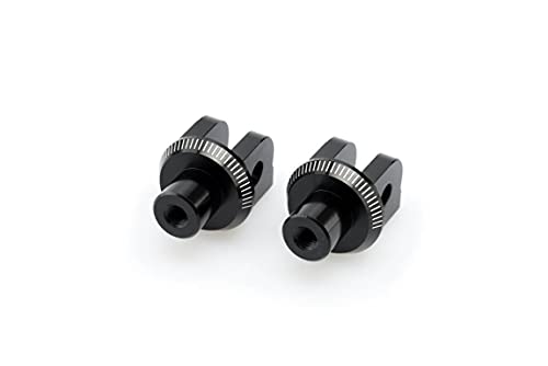 Puig Podnóżek Adapters zestaw kierowcy 6344N do Honda Crossrunner 11'-14', czarny