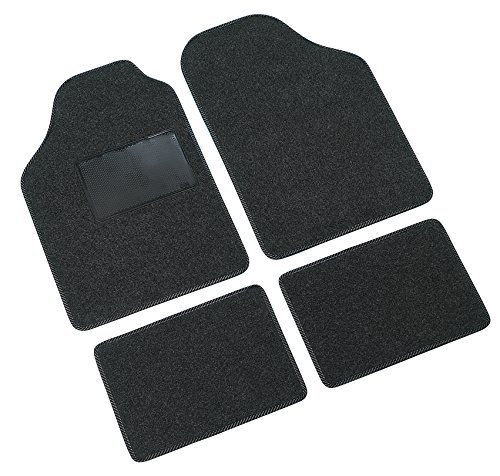 Lampa Dywaniki welurowe "SUPRA" MATS" typ B 4szt szary 26854