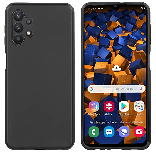 mumbi Etui kompatybilne z Samsung Galaxy A32 / M32 5G, etui na telefon komórkowy, etui ochronne, czarne