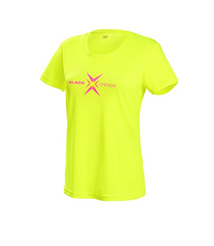 Black Crevice Black Crevice Damski T-shirt Function, yellow3, 40 BCR281723-Y3-40