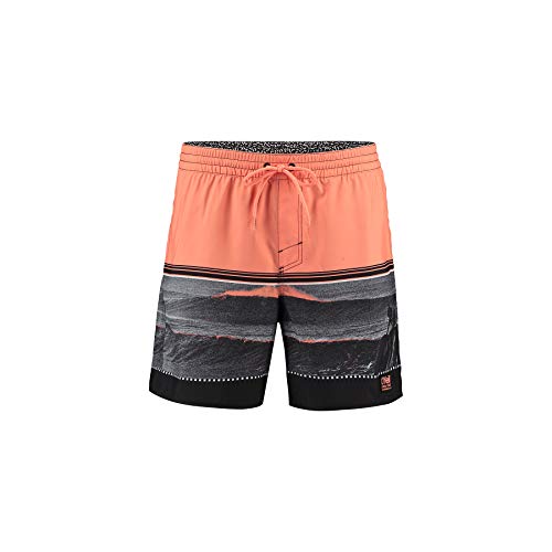 O'Neill O'Neill Pm The Point męskie szorty czarny Schwarz Aop W/Pink S 0A3218