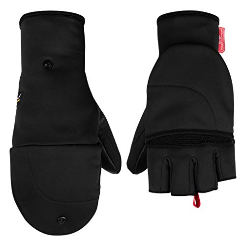 Salewa SESVENNA FOLD Back WS Gloves rękawiczki, Black Out, L