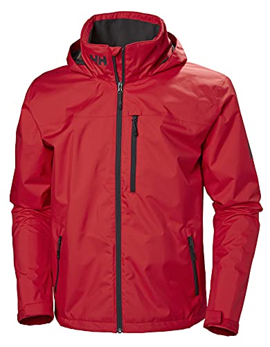 Helly Hansen Helly-Hansen Crew męska kurtka z kapturem mostek męski, męska, z kołnierzem kurtka z kapturem Czerwony S 33875