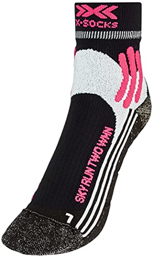 X-Socks Damskie niebo Run dwie damskie skarpetki Opal czarny/arktyczny biały Size: 35-36 XS-RS14S19W