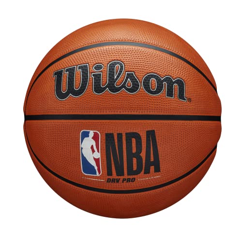 Wilson Koszykówka, model NBA DRV Pro, outdoor, guma Tackskin, rozmiar: 6, brązowy