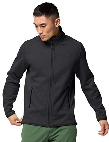 Jack Wolfskin Męska kurtka polarowa Hydro Jacket M czarny czarny S 1707712