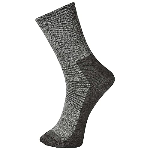 Portwest Portwest SK11 Skarpety Thermal, Szary, Regularny, Rozmiar 44-48 SK11GRR44-48