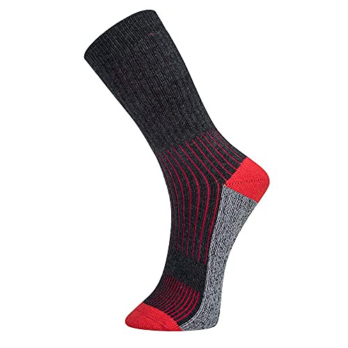 Portwest Portwest SK12 Skarpety Hiker, Czarny, Regularny, Rozmiar 39-43 SK12BKR39-43