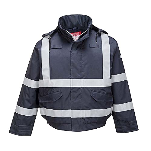 Portwest S783 Bomber Bizflame Rain Multi Kurtka, Granatowy, Rozmiarowy 5XL
