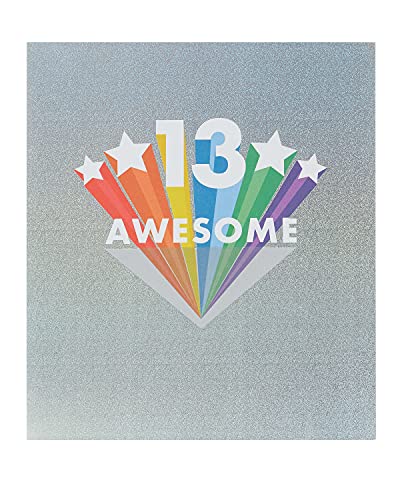 UK Greetings Kartka urodzinowa na 13. urodziny  kartka urodzinowa dla chłopców  kartka urodzinowa dla dziewcząt  kartka urodzinowa na 13 urodziny 679380-0-1