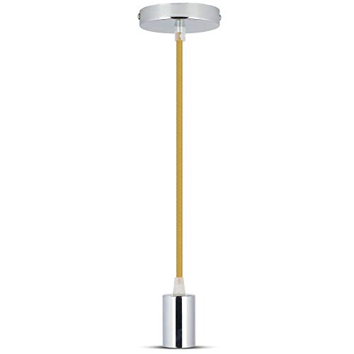 V-TAC V-TAC lampa wisząca VT-7338 E27 Max 60W beżowa SKU 3794